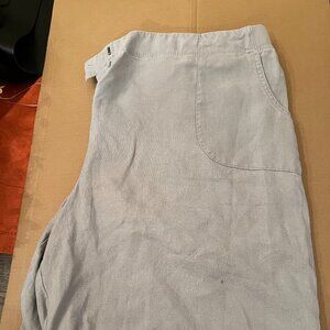 2 pairs of JJill shorts one Chambray and one Gray